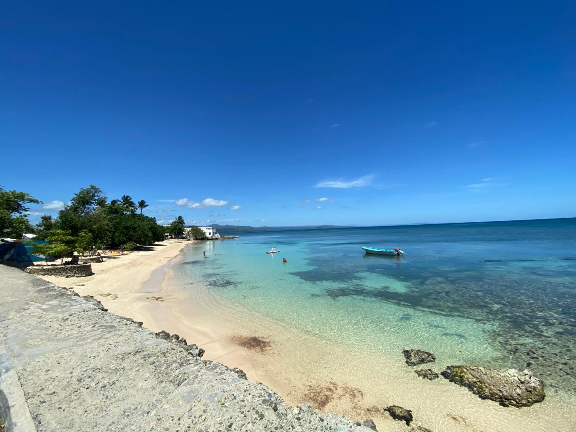 Elegante Apartamento A 100 Mts La Playa De Los Minos Rsj Río San Juan Exteriör bild